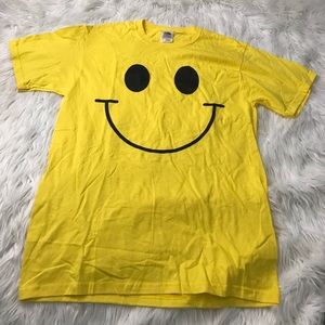 New Without Tags Smiley Face Short Sleeve Tee
